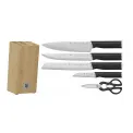 Kineo 4-knife Set + scissors in block - 3