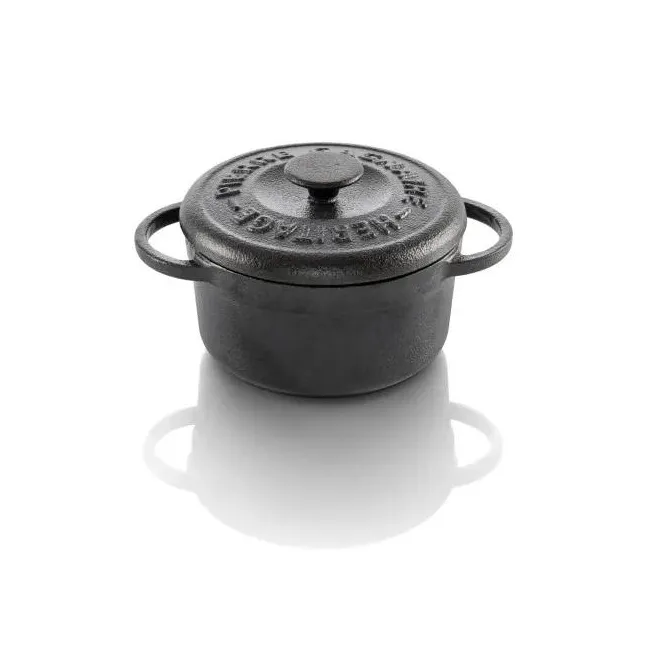 Mini Cast Iron Pot 250ml 10cm - 1