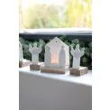 Tealight holder Nativity Scene 12x8x16cm - 2