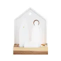 Tealight holder Nativity Scene 12x8x16cm - 1