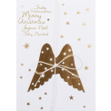 Christmas card Angel wings