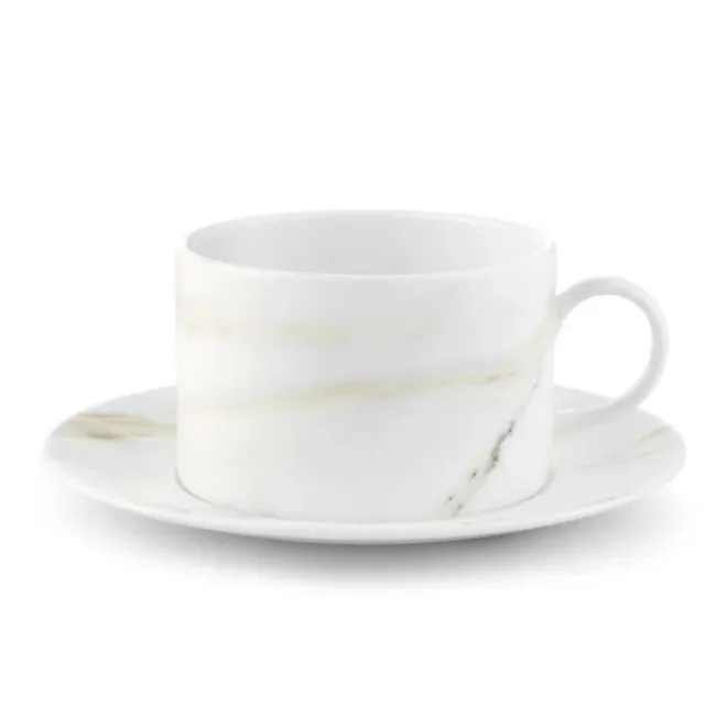 Filiżanka ze spodkiem Vera Wang Venato 220ml do kawy/herbaty - 1