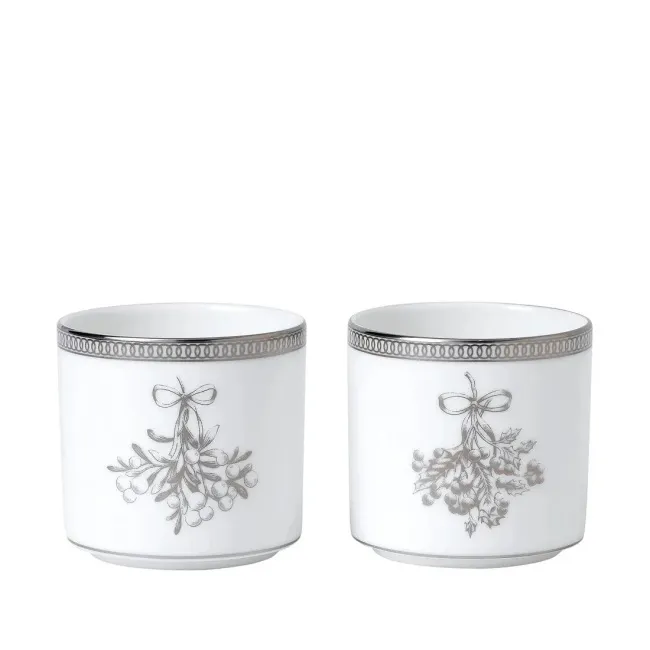 Świecznik Winter White 7cm (1 sztuka - mix) - 1