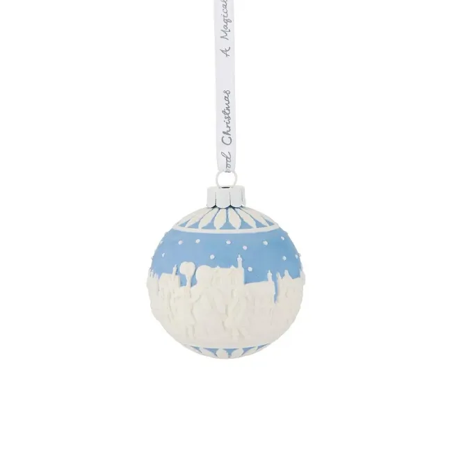 Bombka Christmas Decorations 8cm Village Christmas - 1
