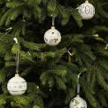 Set of 2 Renaissance Gold Baubles 7cm - 3