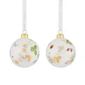 Komplet 2 bombek Wild Strawberry 7cm - 1