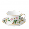 Wild Strawberry 180ml Tea Cup with Saucer - 1
