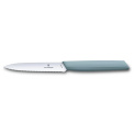 Swiss Modern 10cm Vegetable and Fruit Knife Light Blue - 2