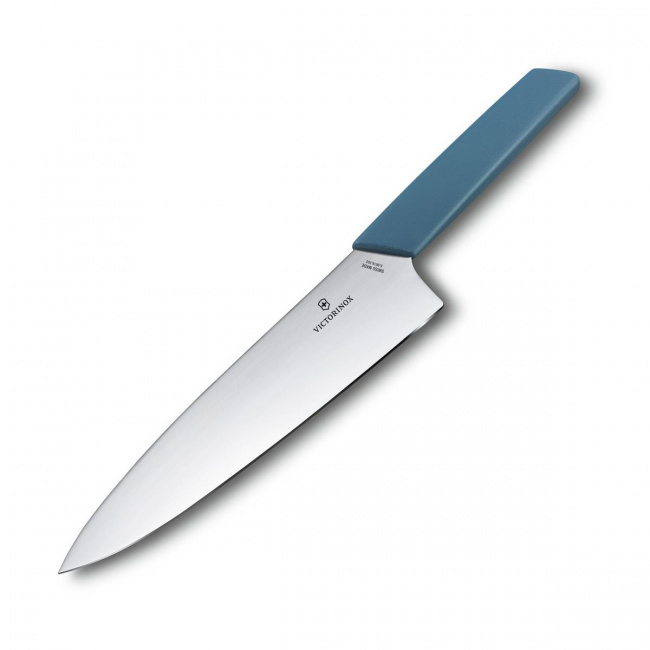 Swiss Modern 20cm Chef's Knife Navy Blue