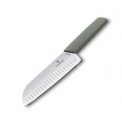 Nóż Swiss Modern 17cm Santoku oliwkowy - 1