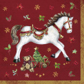 Serwetki 25x25cm Festive Horse - 1