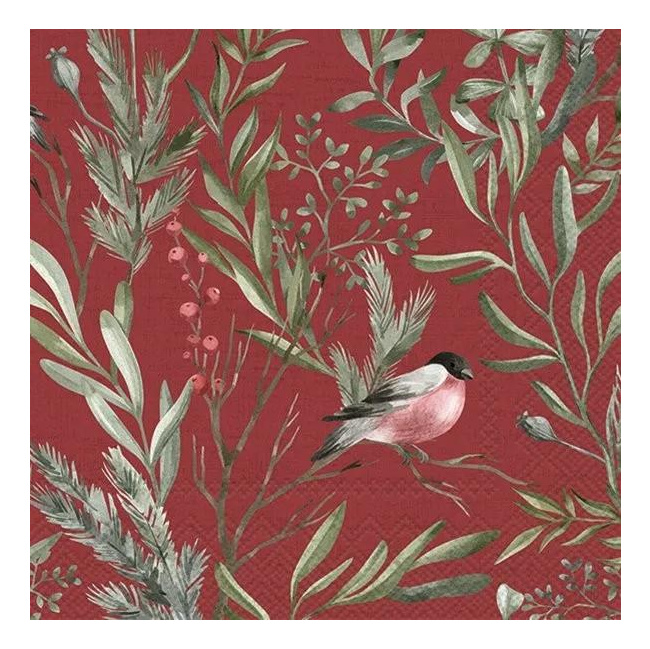 Napkins 25x25cm Winter Greens 20pcs.