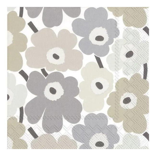 Napkins 33x33cm Mini Unikko 20pcs.