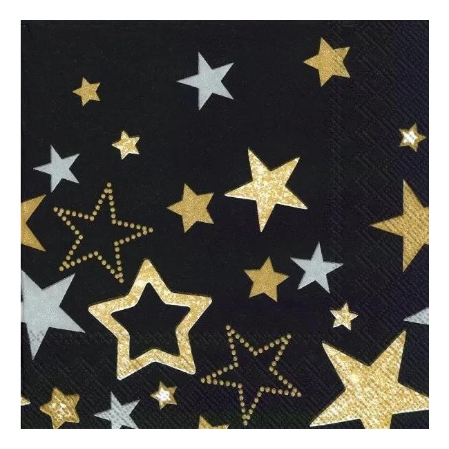 Napkins 33x33cm Sparkling 20pcs.