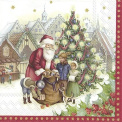 Napkins 33x33cm Toy's Christmas Market 20pcs.