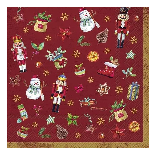 Napkins 33x33cm Festive Tradition 20pcs.