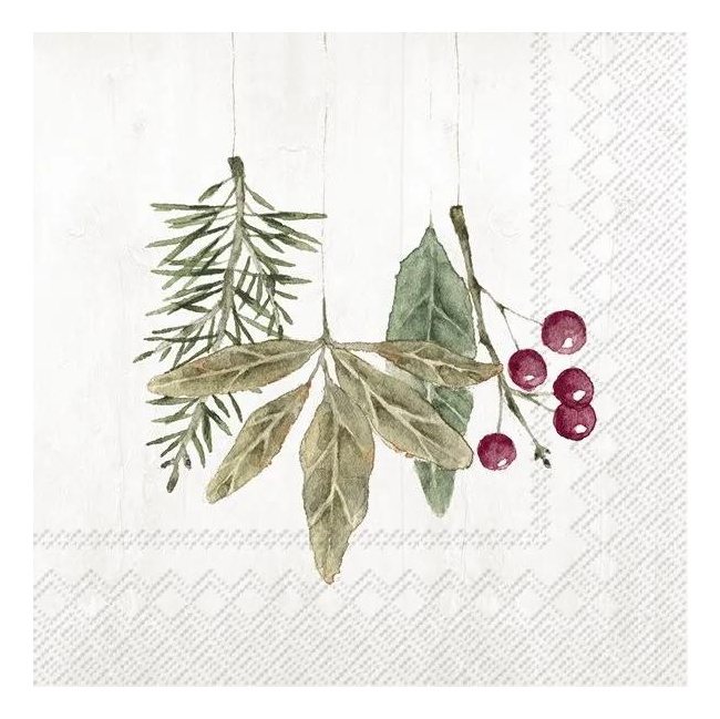 Napkins 33x33cm Winter Cherish 20pcs.