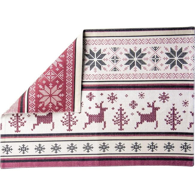 Placemat 48x33cm Norwegian Knit