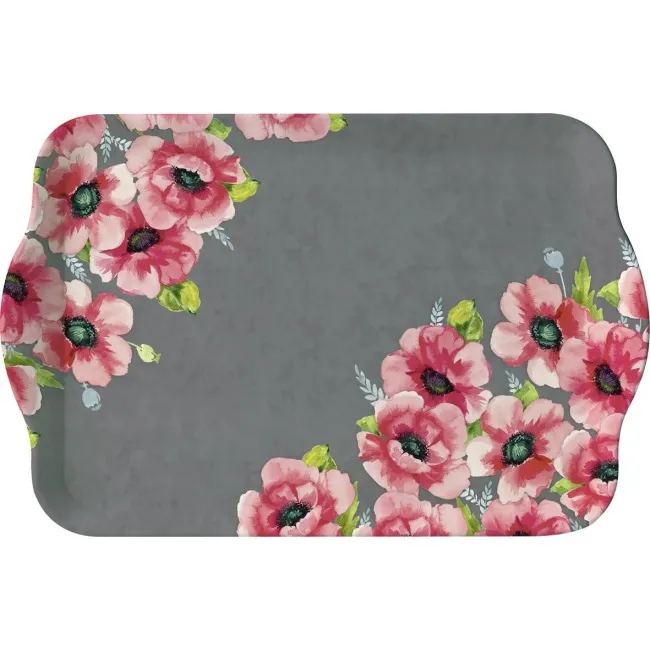 Tray 38x24x2.5cm Mohana Grey