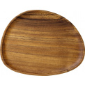 Oval Plate 26cm Acacia - 1