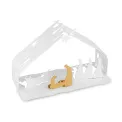 Szopka Bark for Christmas 23x13x10cm White - 2