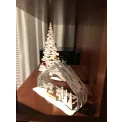 Szopka Bark for Christmas 23x13x10cm srebrna - 4