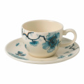 Blue Bird Cup with Saucer for Espresso - 1