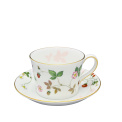 Wild Strawberry Cup with Saucer 200ml for coffee/tea - 1