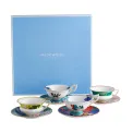 Wonderlust Set of 4 Cups with Saucers 140ml for tea - 2