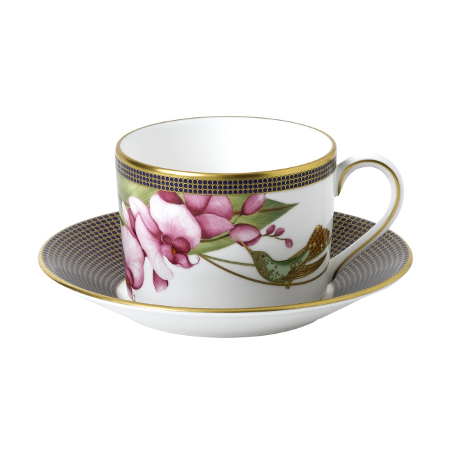 Wedgwood Prestige Hummingbird Cup with Saucer 220ml for tea