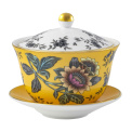 Wonderlust Bowl with Lid Yellow Tonquin - 1