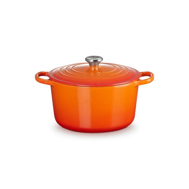 Cast Iron Pot 24cm 5L Flame