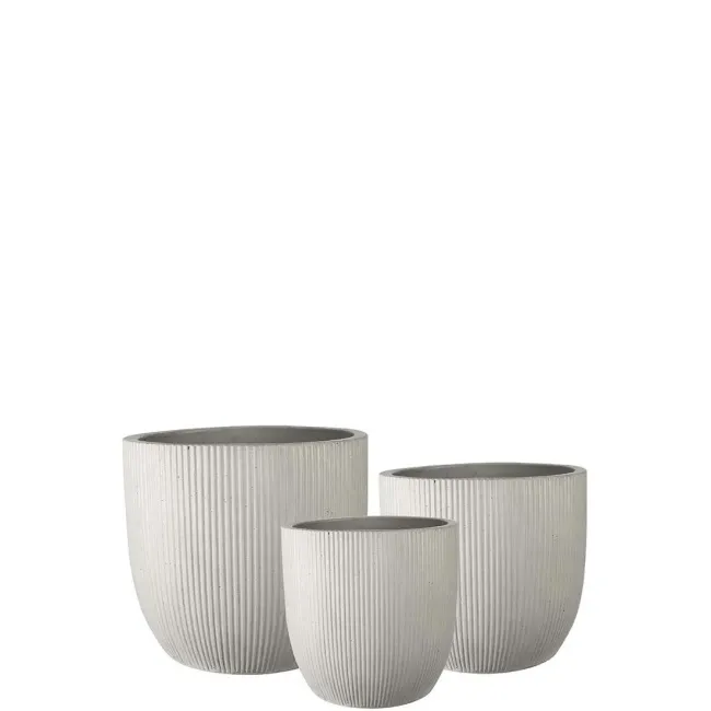 Planter 37x40cm white (1 piece - M)