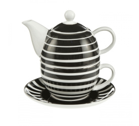 Tea for One Chateau 350ml Stripes