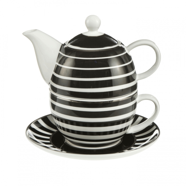 Tea for One Chateau 350ml Stripes
