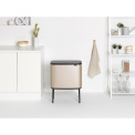 Kosz Bo Touch 36l złoty metalic - 2