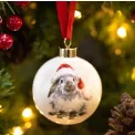 Wrendale Designs Hanging Christmas Bauble 7cm - 2