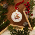 Wrendale Designs Hanging Christmas Bauble 7cm - 2
