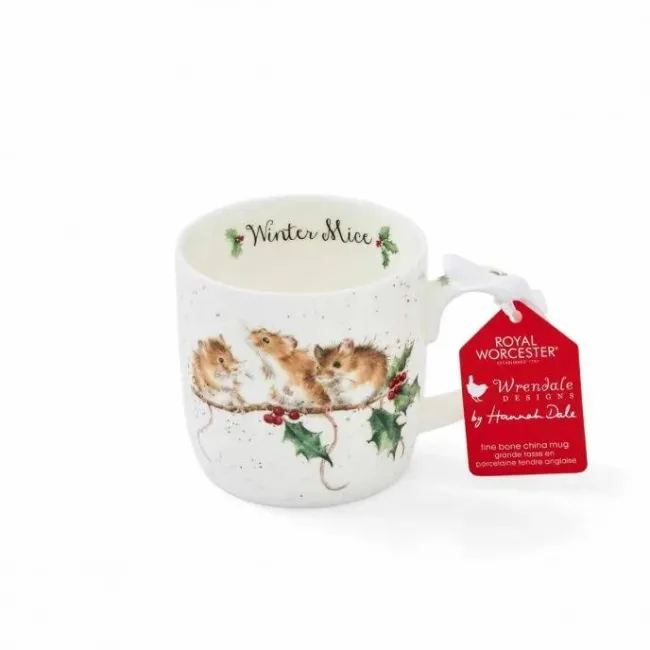 Kubek Wrendale Designs 310ml Winter Mice - 1