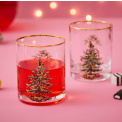 Christmas Tree Glass 400ml - 4