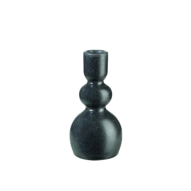 Świecznik Como 15cm czarny