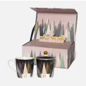 Sara Miller London Set Mug + Candle 42h Frosted Pines - 3