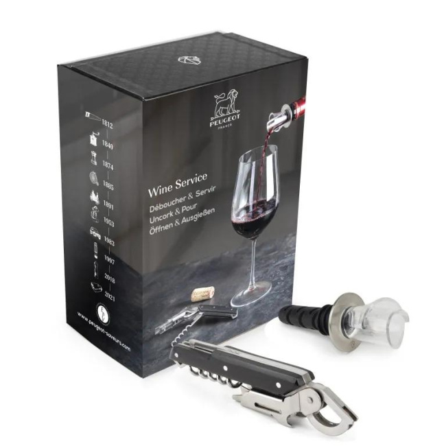 Set Corkscrew + Wine Pourer