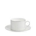 Gio Platinum Cup with Saucer 180ml for coffee - 1