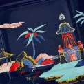 Wonderlust Blue Tray 15.5cm Pagoda - 2