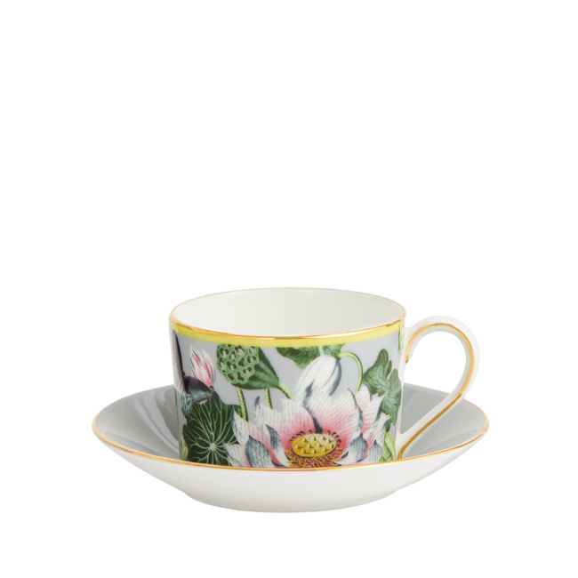 Wonderlust Waterlily Cup with Saucer 180ml for tea