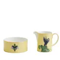 Wonderlust Waterlily Sugar Bowl + Creamer - 1