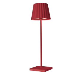 Lampa stołowa Troll 2.0 LED 2.2W 188lm (akumulator + ładowarka) czerwona