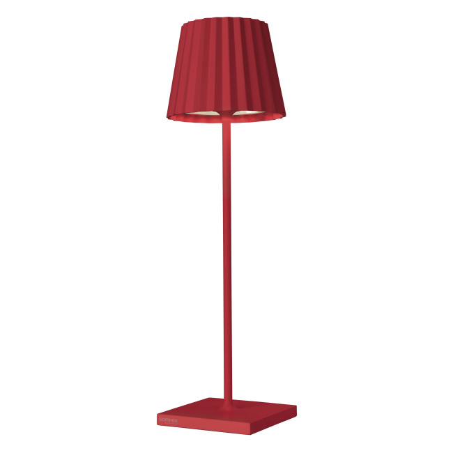 Lampa stołowa Troll 2.0 LED 2.2W 188lm (akumulator + ładowarka) czerwona - 1