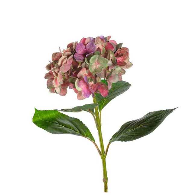 Kwiat Hortensja 54cm Różowy - 1